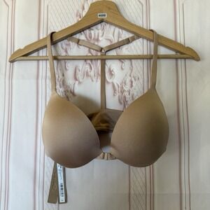 NWT SKIMS Ultimate Push Up Front Closure Bra Sz 32D Clay $62